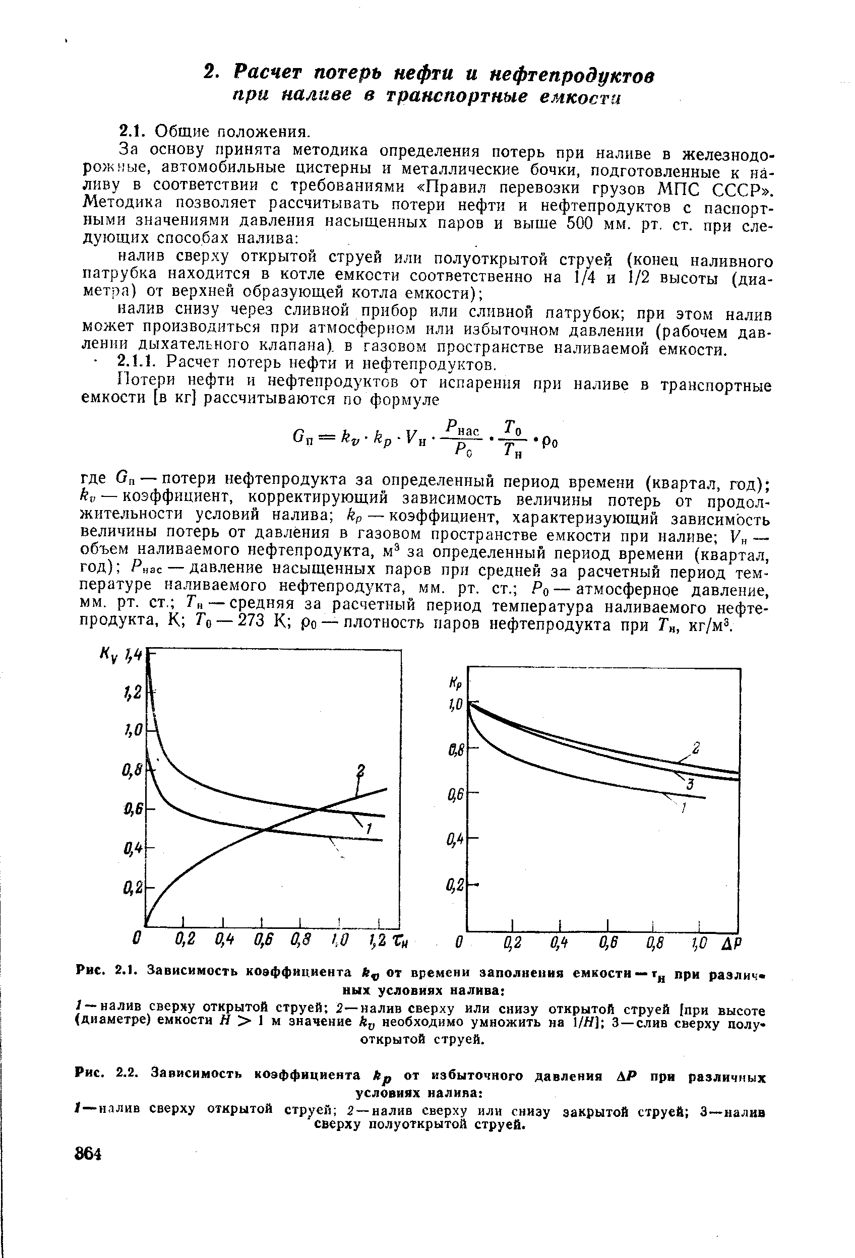 Коэффициент зависимости. Коэффициент заполнения емкостей нормы. Потери при наливе нефтепродуктов. Коэффициент избыточного давления. Коэффициент заполнения емкости ГОСТ.