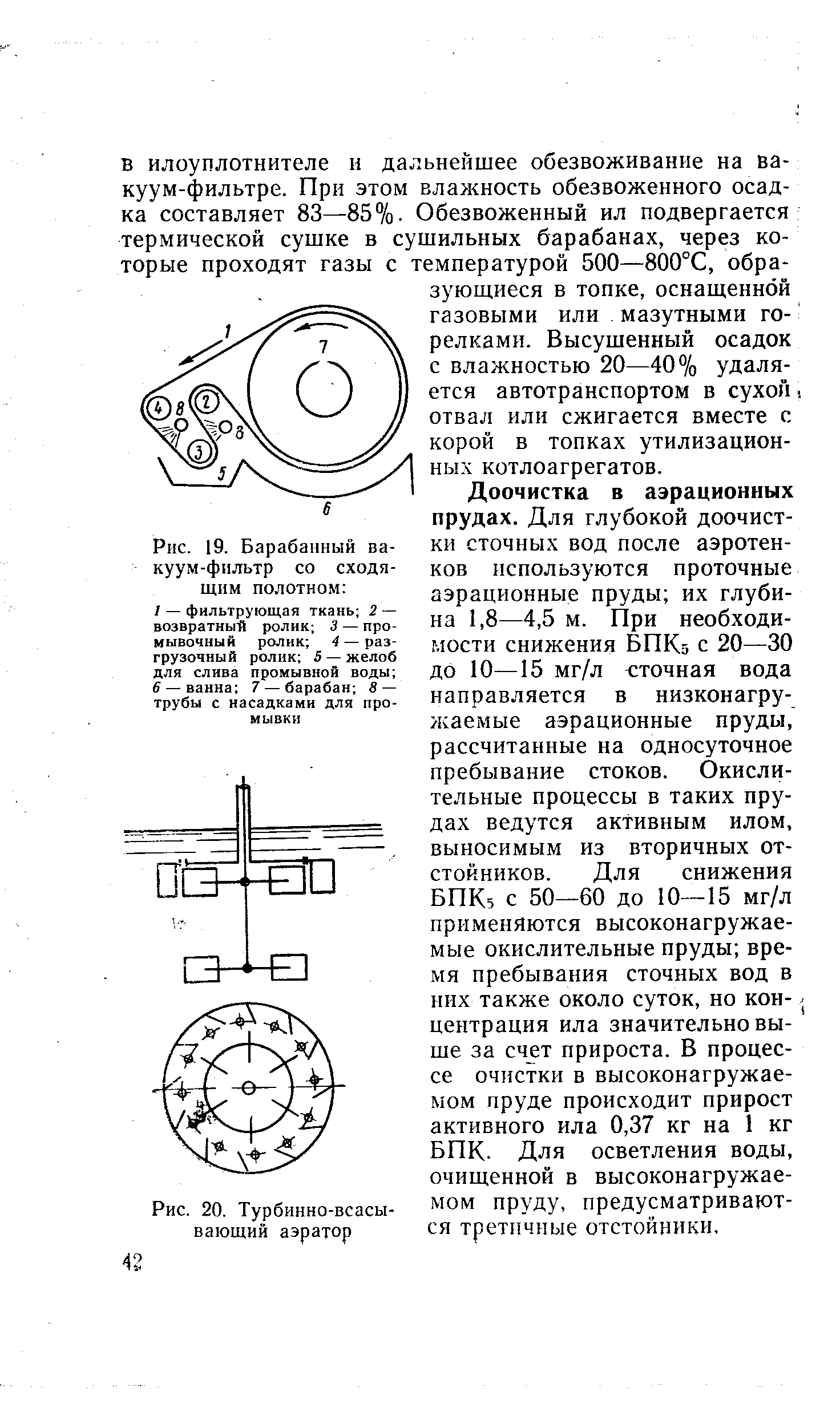 Барабанный вакуум фильтр схема