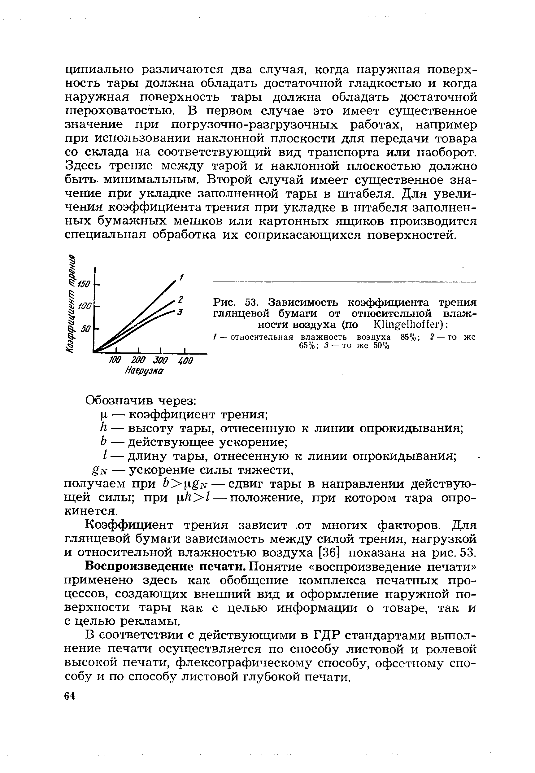 По диаграмме работы гасителя колебаний определить коэффициент относительного трения