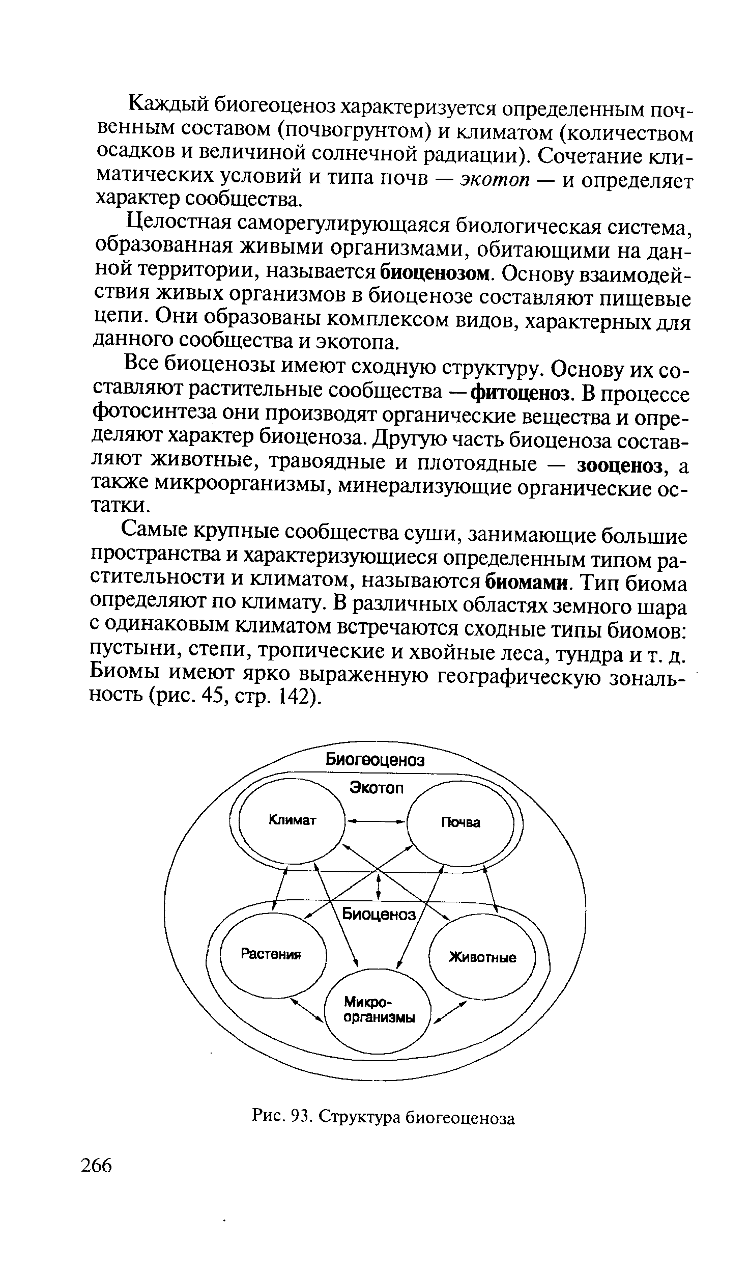 Слепая схема модели биогеоценоза сукачева