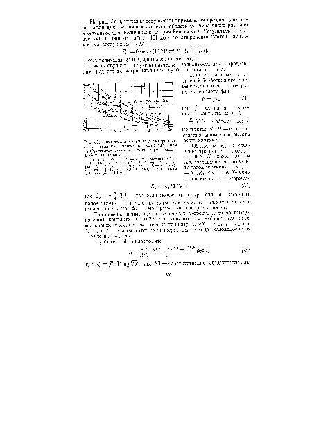 Зависимость среднего диаметра капли от величины критерия Рейнольдса ири турбулентном рлепьгле о воде струи гидрофобной жидкости