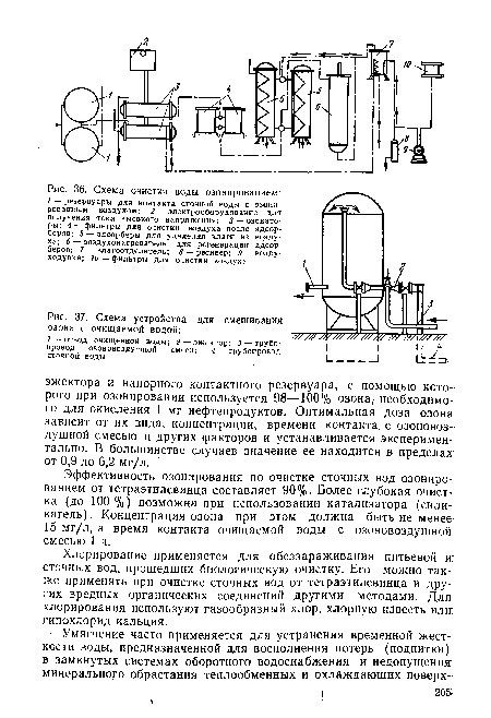 Схема устройства для смешивания