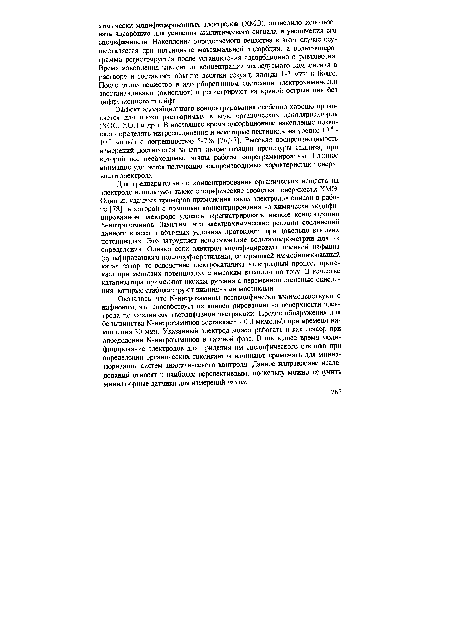 Эффект адсорбционного концентрирования особенно хорошо проявляется для плохо растворимых в воде органических деполяризаторов (ХОС, ХОП и др.). В настоящее время адсорбционное накопление позволяет определять нитросоединения и некоторые пестициды на уровне 108 -К)1 моль/л с погрешностью 5-7% [76,77). Высокая воспроизводимость измерений достигается за счет автоматизации процедуры анализа, при которой все необходимые этапы работы запрограммированы. Главное внимание уделяется получению воспроизводимых характеристик поверхности электрода.