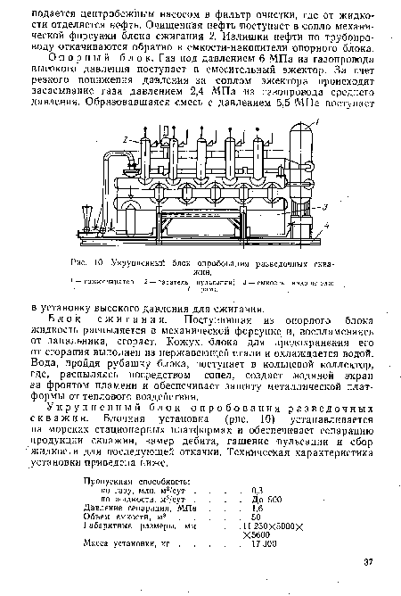 Укрупненный блок опробования разведочных скважин.