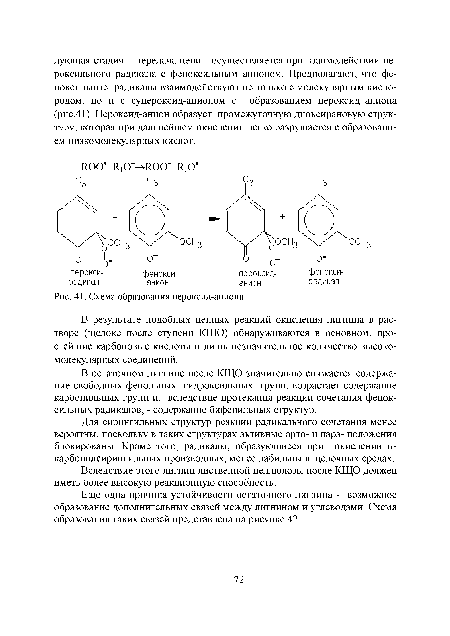 Схема образования пероксид-аниона.