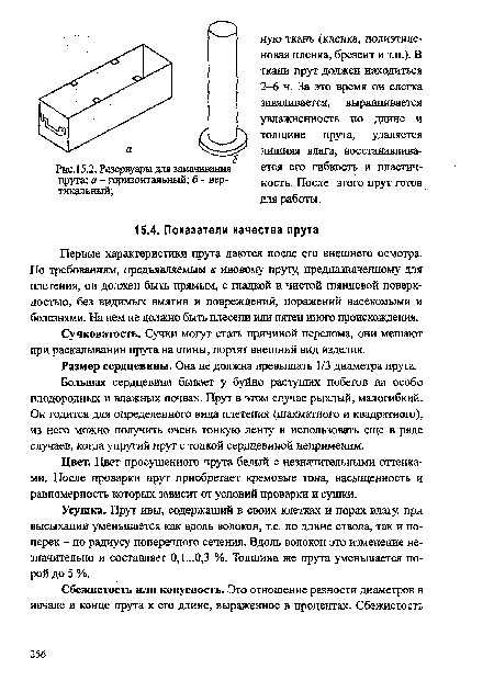 Резервуары для замачивания прута