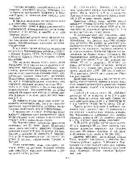 Что касается эвкалиптовых лесов самой Австралии, то у многих видов древесина отличается превосходными качествами: крепостью, прочностью, прекрасными оттенками цветов — от палевого до темнокрасного, способностью хорошо принимать полировку. Недостатком древесины эвкалипта является то, что в свежесрубленном состоянии она содержит огромное количество — до 50% — воды и ее надо сушить с большими предосторожностями: предварительно до рубки окорять на корню или иногда до употребления держать в течение двух лет под навесом и т. д.