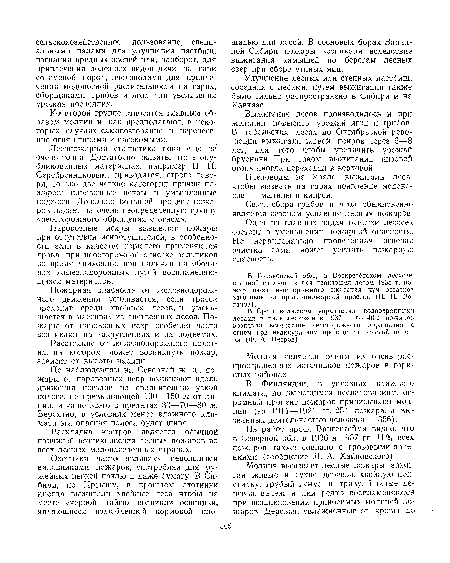 Ко второй группе относятся главным образом молнии и, как предполагают, в некоторых случаях самовозгорание и перенесение огня птицами и насекомыми.