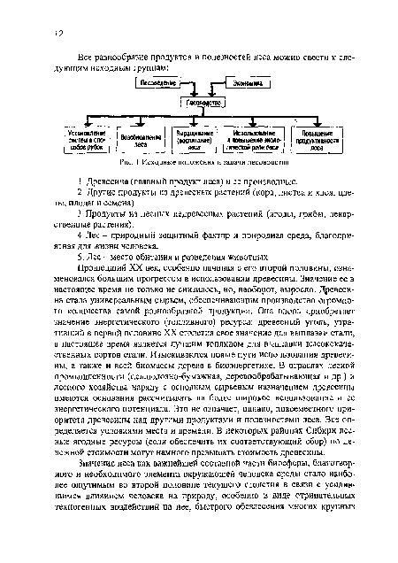 Исходные положения и задачи лесоводства