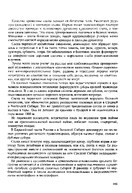 Не переносит поемности, встречается лишь по вершинам грив поймы или на краткозатопляемой высокой пойме, избегает полоев, староречий, замкнутых впадин.