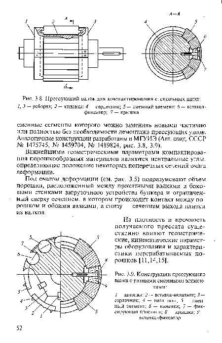 Прессующий валок для компактирования стекольных шихт