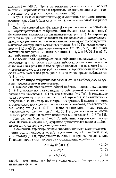 При частоте больше 16 — 20 Гц вибрация сопровождается шумом. Шумовые (звуковые) эффекты присутствуют также в инфра-звуковом и ультразвуковом диапазонах.