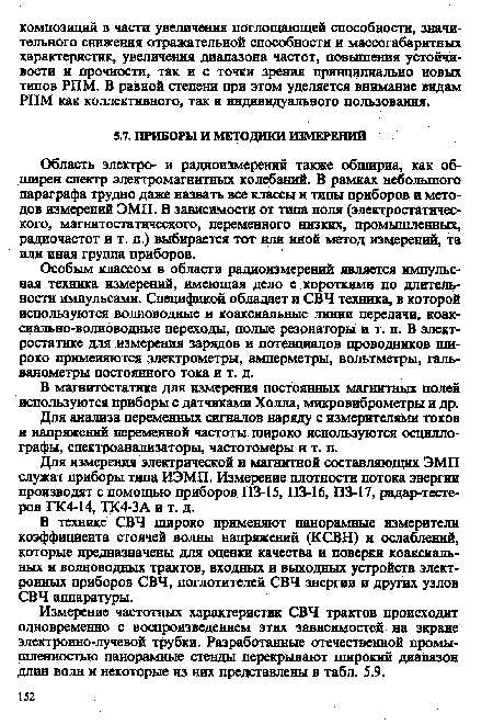 В магнитостатике для измерения постоянных магнитных полей используются приборы с датчиками Холла, микровиброметры и др.