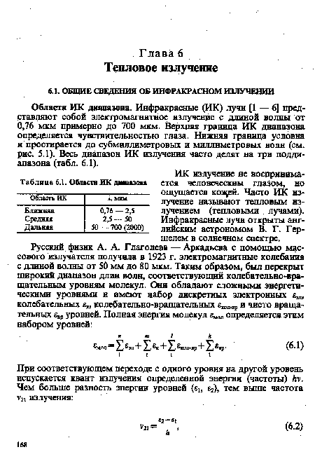 ИК излучение не воспринимается человеческим глазом, но ощущается козьей. Часто ИК излучение называют тепловым излучением (тепловыми лучами). Инфракрасные лучи открыты английским астрономом В. Г. Гер-шелем в солнечном спектре.