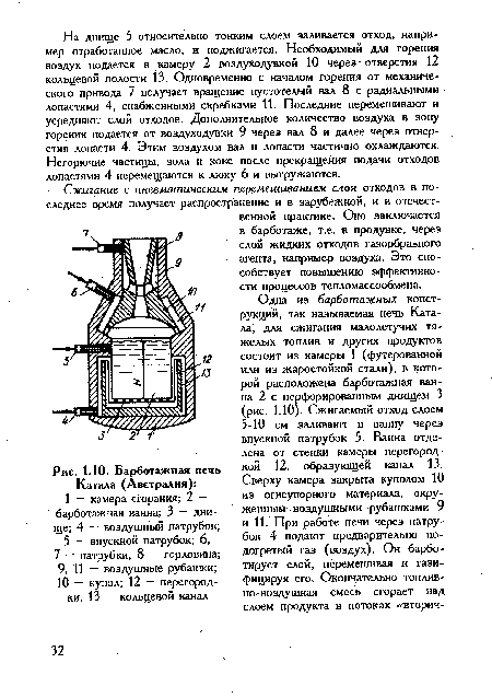 Барботажная печь Катала (Австралия)