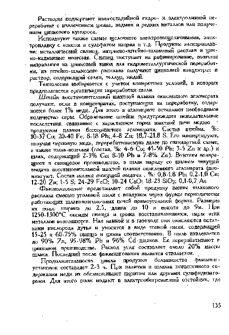 Технологии выбираются с учетом конкретных условий, в которых предполагается организация переработки пыли.