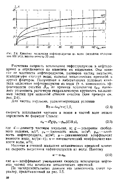 По экспериментальным данным эта зависимость имеет характер, представленный на рис. 2.5.