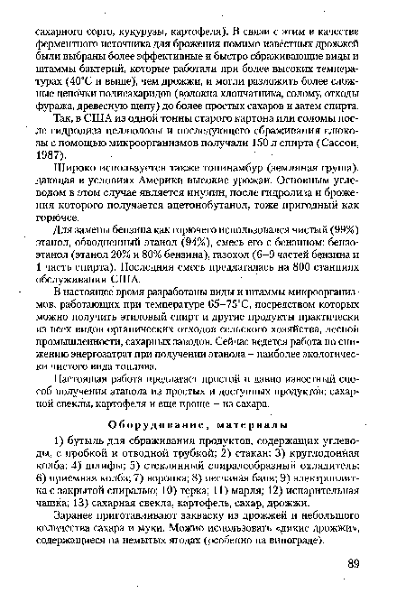 Заранее приготавливают закваску из дрожжей и небольшого количества сахара и муки. Можно использовать «дикие дрожжи», содержащиеся на немытых ягодах (особенно на винограде).