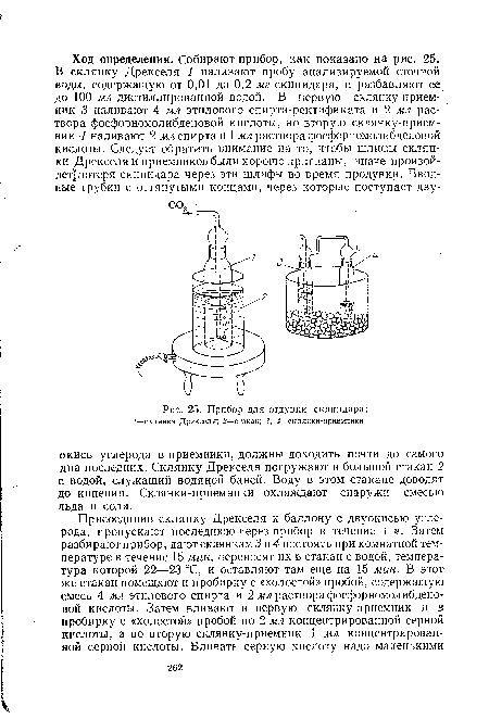 Прибор для отдувки скипидара