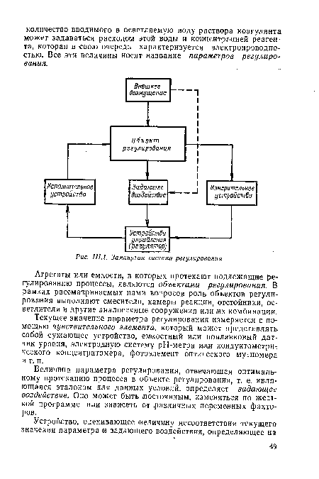 Замкнутая система регулирования