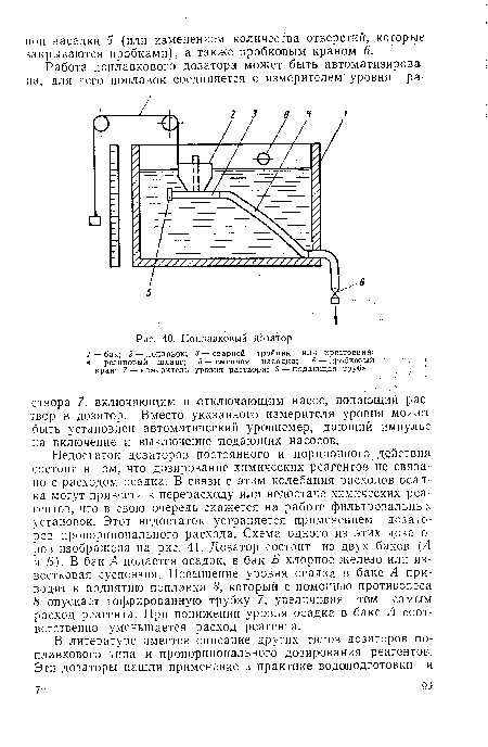 Поплавковый дозатор