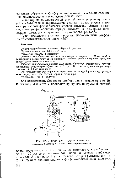 Прибор для отдувки скипидара