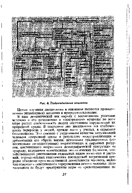 Целью изучения дисциплины в основном являются промышленная (инженерная) экология и природопользование.