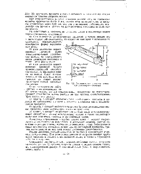 Гидравлические элементы потока при равномерном движении