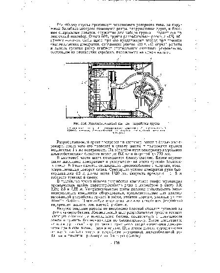 Механизированный щит для разработки грунта