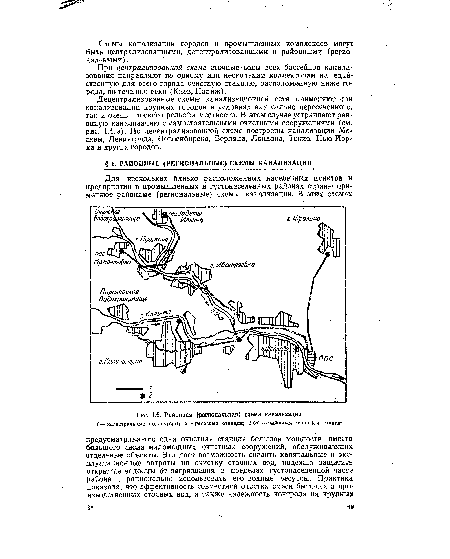 Районная (региональная) схема канализации 1 