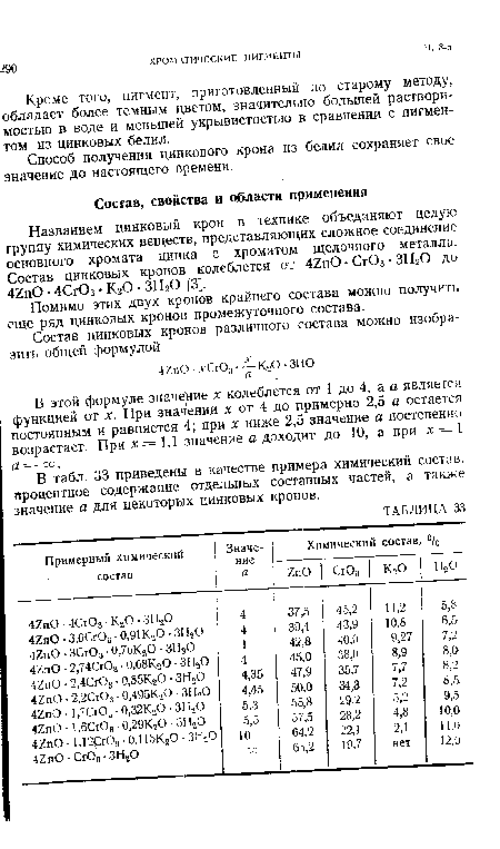 Кроме того, пигмент, приготовленный по старому методу, обладает более темным цветом, значительно большей растворимостью в воде и меньшей укрывистостью в сравнении с пигментом из цинковых белил.