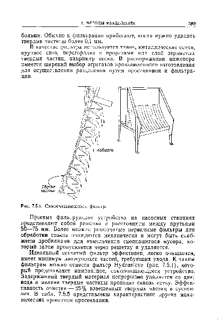 Самоочищающийся фильтр.