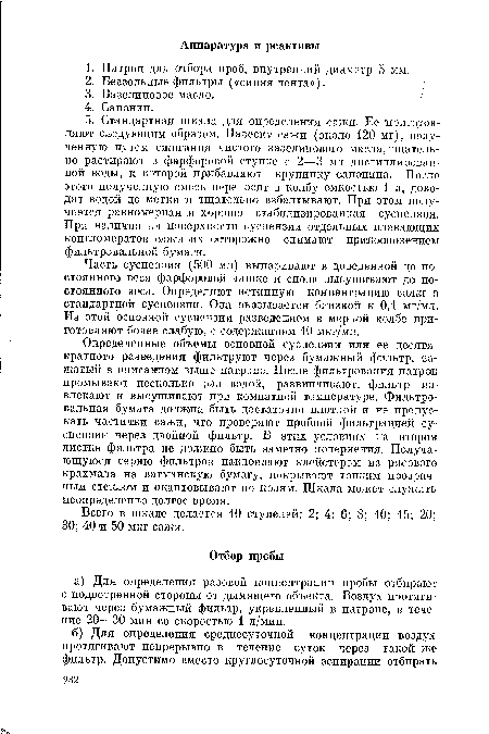 Всего в шкале делается 10 ступеней: 2; 4; 6; 8; 10; 15; 20; 30; 40 и 50 мкг сажи.