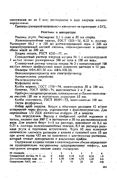 Стандартный раствор хлорида натрия № 2 с концентрацией 100 мкг/мл готовят разбавлением водой основного раствора в 10 раз.