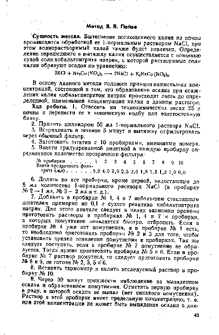 Ход работы. 1. Отвесить на технохимических весах 25 г почвы и перенести ее в коническую колбу или толстостенную банку.