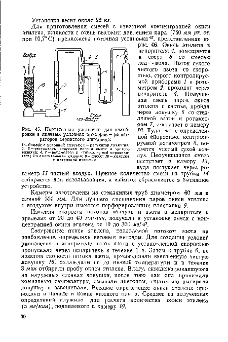 Портативная установка для калибровки в полевых условиях приборов — регист-