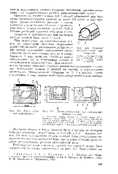 Сборный железобетонный трубопровод.