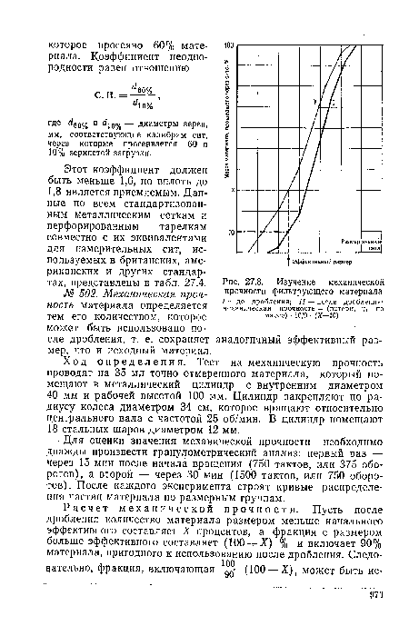 Изучение механической прочности фильтрующего материала