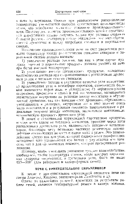 К печам с принудительной циркуляцией относятся печи системы Аминова, Козлова, вентиляторная Ламбиотта и др.