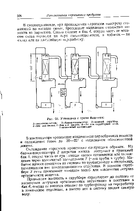 Установка с тремя башнями