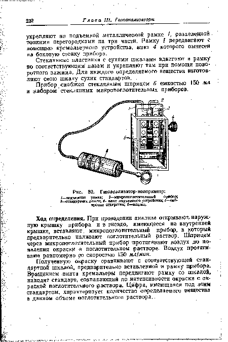 Газоанализатор-колориметр