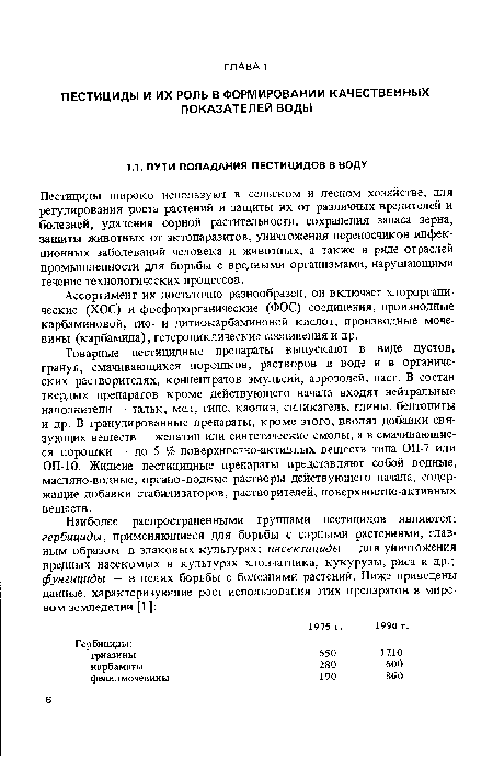 Пестициды широко используют в сельском и лесном хозяйстве, для регулирования роста растений и защиты их от различных вредителей и болезней, удаления сорной растительности, сохранения запаса зерна, защиты животных от эктопаразитов, уничтожения переносчиков инфекционных заболеваний человека и животных, а также в ряде отраслей промышленности для борьбы с вредными организмами, нарушающими течение технологических процессов.