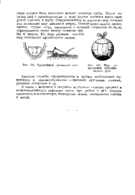 Простейший промывной щит	
