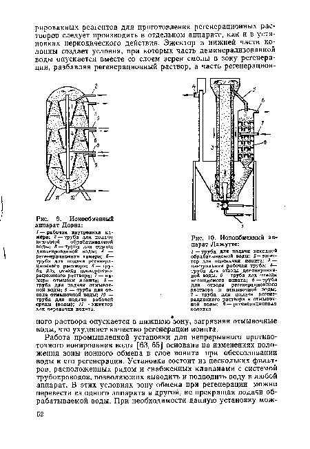 Ионообменный аппарат Дорна