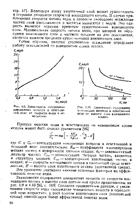 Зависимость содержания	