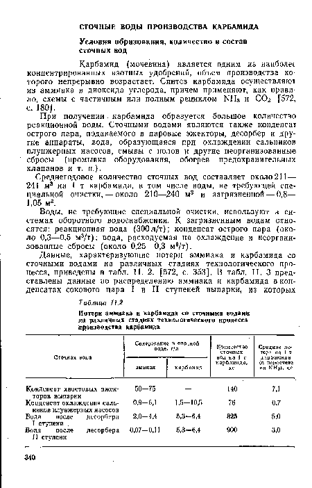 Карбамид (мочевина) является одним из наиболее концентрированных азотных удобрений, объем производства которого непрерывно возрастает. Синтез карбамида осуществляют из аммиака и диоксида углерода, причем применяют, как правило, схемы с частичным или полным рециклом ЫН3 и СОг [572, с. 180].