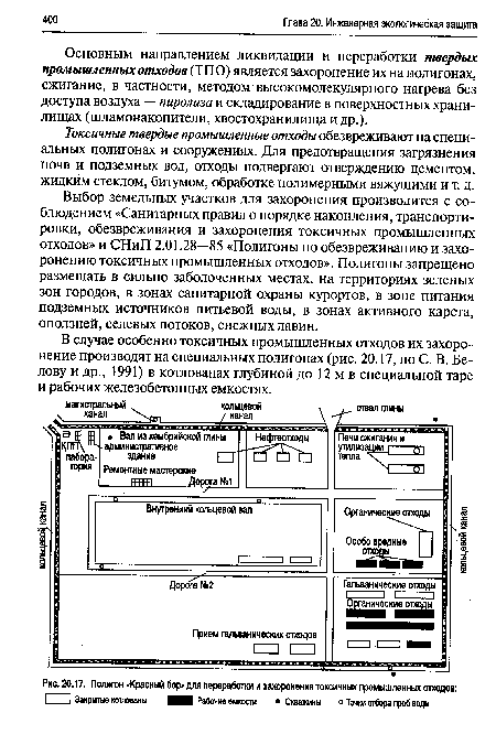 Полигон «Красный бор» для переработки и захоронения токсичных промышленных отходов