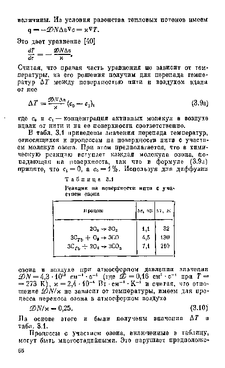 Па основе этого и были получены значения ДТ в табл. 3.1.