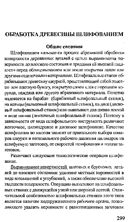 Различают следующие технологические операции шлифования.