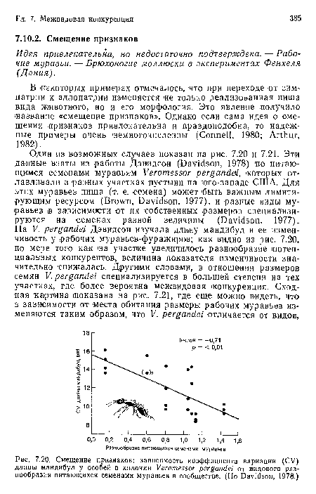 Смещение признаков